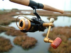 Mitchell Spinning Reel - Collectible Miniature Fishing Poles and Reels